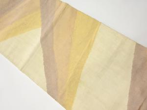 アンティーク　抽象模様織り出し袋帯（材料）